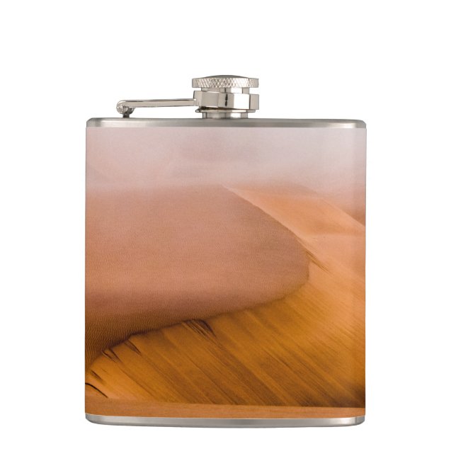 Foggy Namib Desert Flask (Front)
