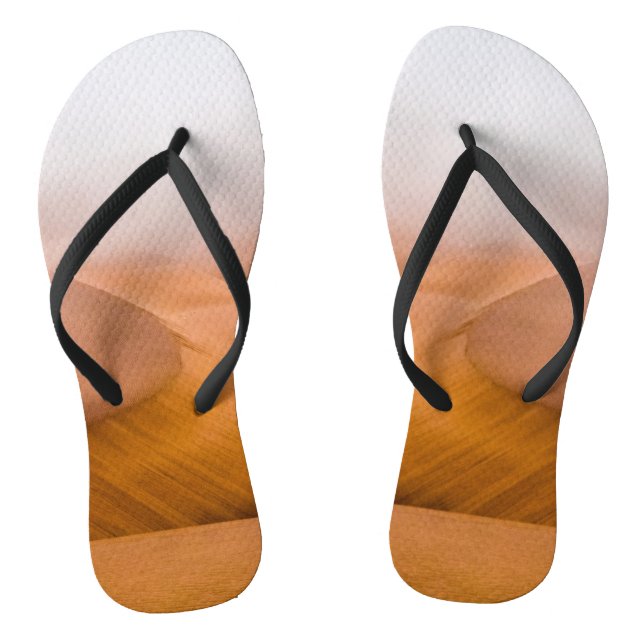 Foggy Namib Desert Flip Flops (Footbed)