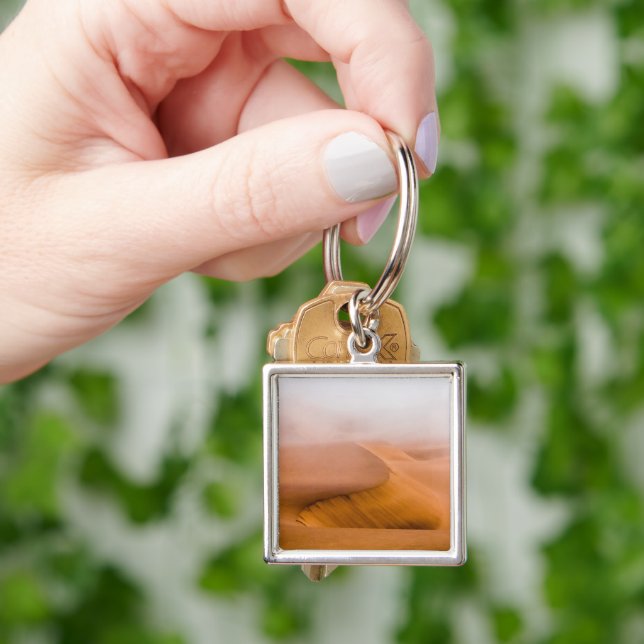 Foggy Namib Desert Keychain (Hand)