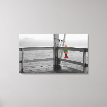 Foggy Oceanic View Canvas Print by artinphotography at Zazzle