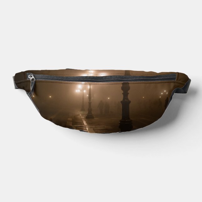 Foggy Piazza San Marco, Venice Fanny Pack (Lay Down)