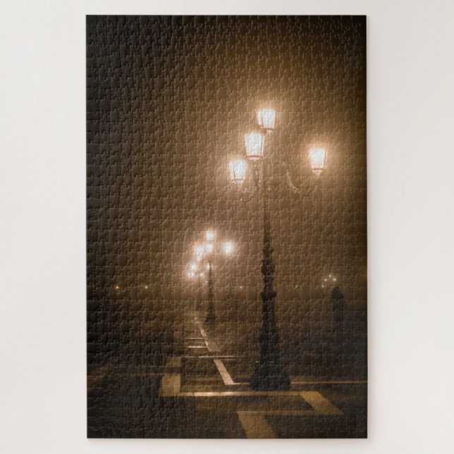 Foggy Piazza San Marco, Venice Jigsaw Puzzle (Vertical)