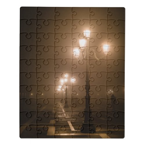 Foggy Piazza San Marco Venice Jigsaw Puzzle