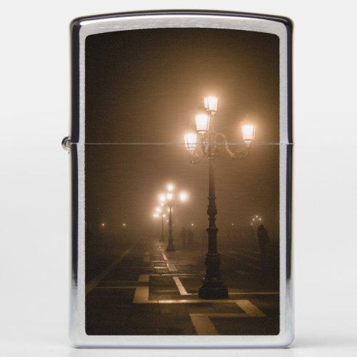 Foggy Piazza San Marco Venice Zippo Lighter