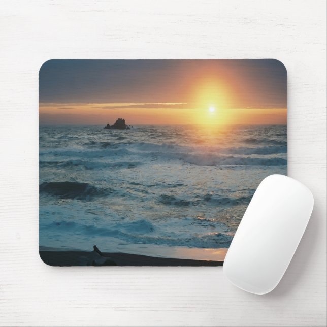 Foggy Sunset/Seascape...... Mouse Pad (With Mouse)