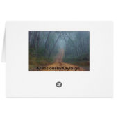 Foggy Trail Cards (Back Horizontal)