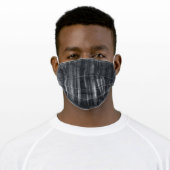 Foggy trees adult cloth face mask (Worn)