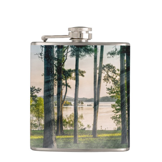 Foggy Trees At Table Rock Flask (Front)