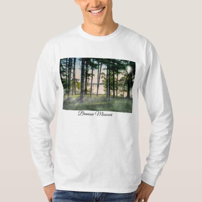 Foggy Trees At Table Rock T-Shirt (Front)
