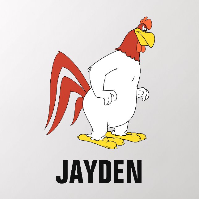 Foghorn Leghorn | Add Your Name Wall Decal (Insitu 2)
