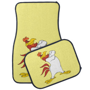 Foghorn Leghorn Arms Crossed Car Floor Mat