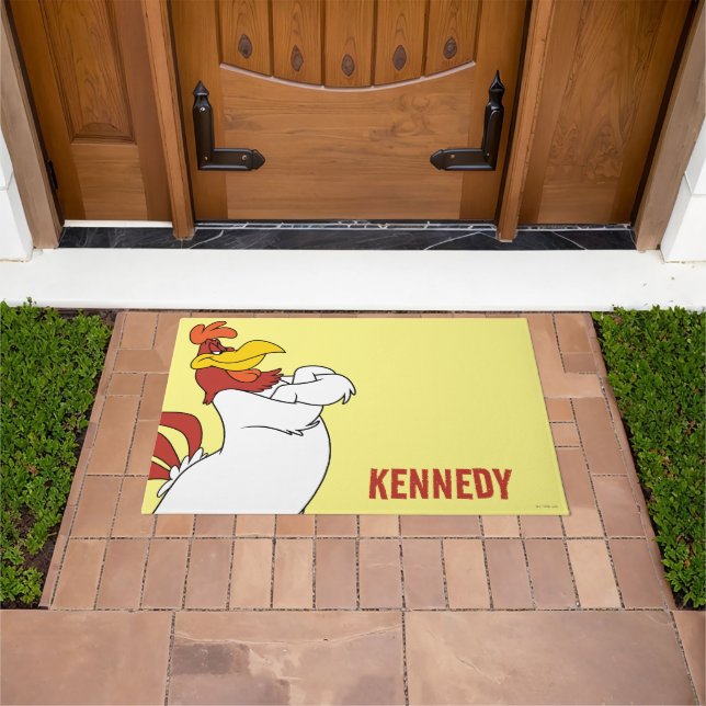 Foghorn Leghorn Arms Crossed Doormat (Outdoor)