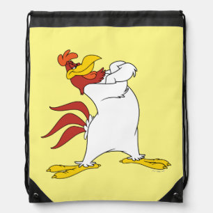 Foghorn Leghorn Arms Crossed Drawstring Bag