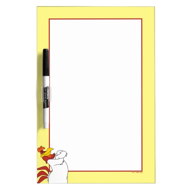 Foghorn Leghorn Arms Crossed Dry Erase Board (Front)
