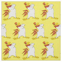 Foghorn Leghorn Arms Crossed Fabric