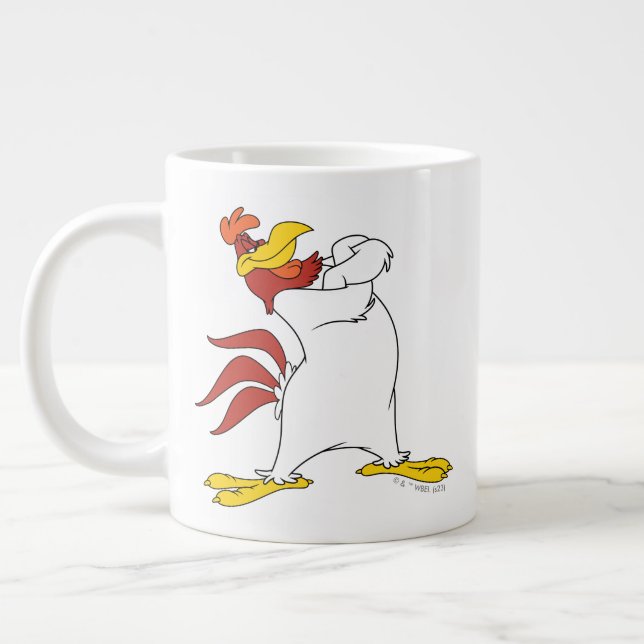 Foghorn Leghorn Arms Crossed Giant Coffee Mug (Left)