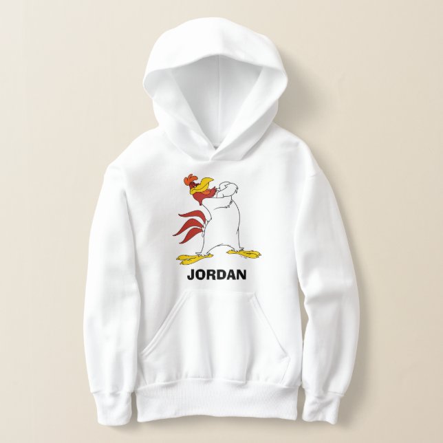 Foghorn Leghorn Arms Crossed Hoodie (Laydown)