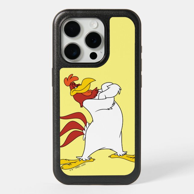 Foghorn Leghorn Arms Crossed iPhone 15 Pro Case (Back)