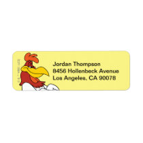 Foghorn Leghorn Arms Crossed Label