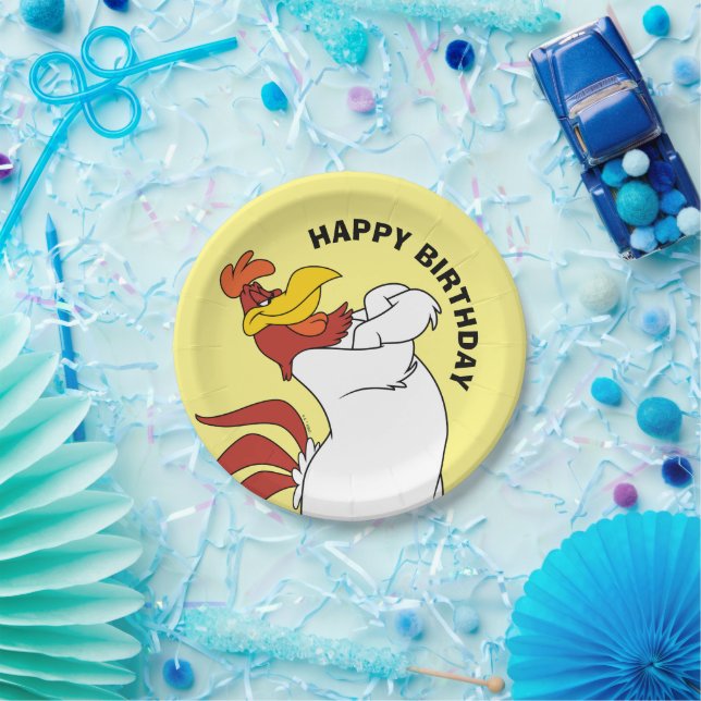 Foghorn Leghorn Arms Crossed Paper Plates (Party)