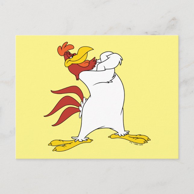 Foghorn Leghorn Arms Crossed Postcard (Front)