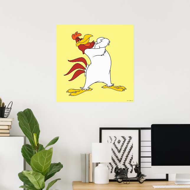 Foghorn Leghorn Arms Crossed Poster (Home Office)