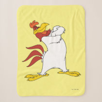 Foghorn Leghorn Arms Crossed Sherpa Blanket
