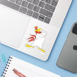 Foghorn Leghorn Arms Crossed Sticker