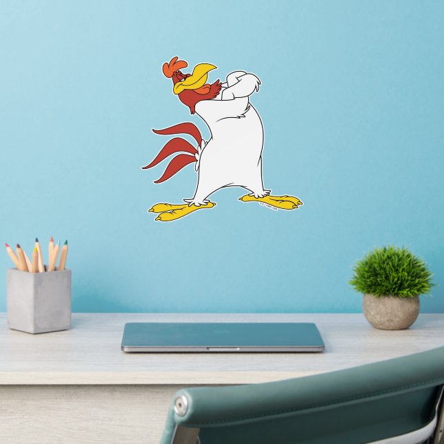 Foghorn Leghorn Arms Crossed Wall Decal (Home Office 2)