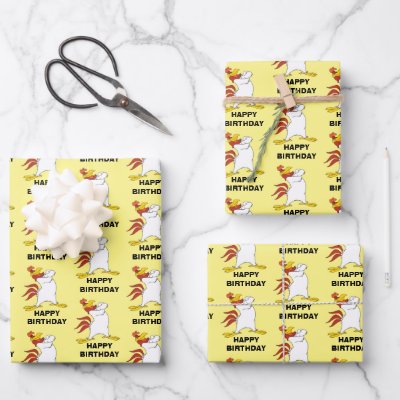 Foghorn Leghorn Arms Crossed Wrapping Paper Sheets