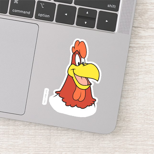 Foghorn Leghorn Closeup Sticker (Detail)