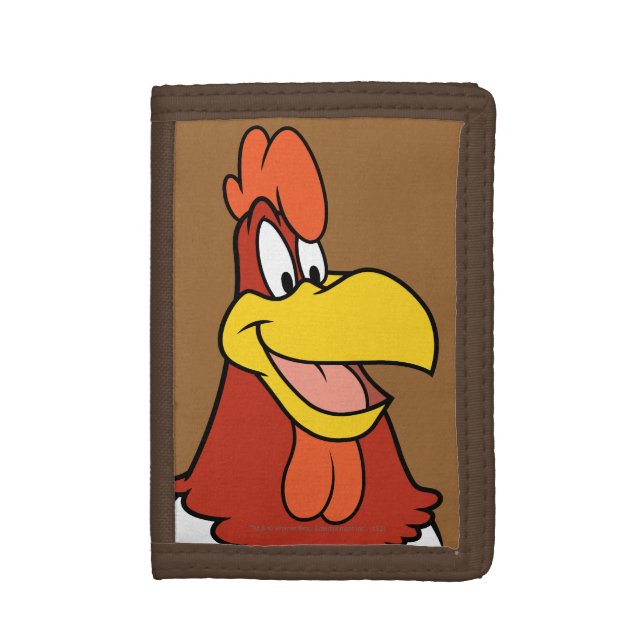 Foghorn Leghorn Closeup Tri-fold Wallet (Front Vertical)