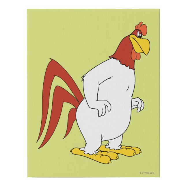 Foghorn Leghorn Faux Canvas Print (Front)