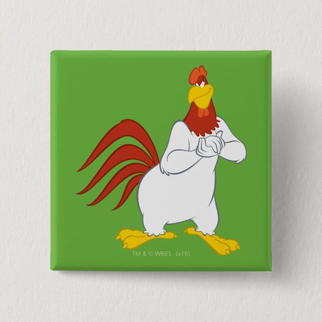 Foghorn Leghorn | Mischievous Stare Button (Front)