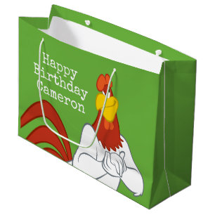 Foghorn Leghorn   Mischievous Stare Large Gift Bag