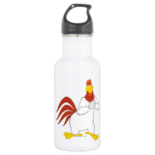 Foghorn Leghorn   Mischievous Stare Water Bottle