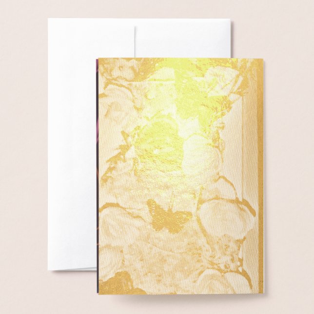 Foil Card (Back With Envelope)