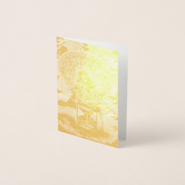 FOIL CARD, BEAUTIFUL BOHO IMAGE  FOIL CARD (Front)