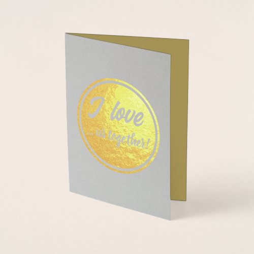 Foil Card Elegant Best Friend Greeting Card