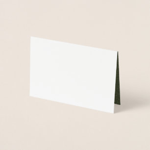 Foil Card with Sparkle Moss Interior – Customize