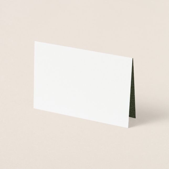 Foil Card with Sparkle Moss Interior – Customize (Front)
