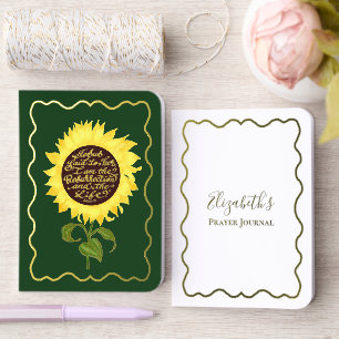 Foil Custom Name John Bible Verse Prayer Journals