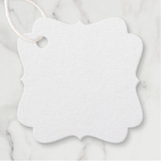 Foil Favor Tag