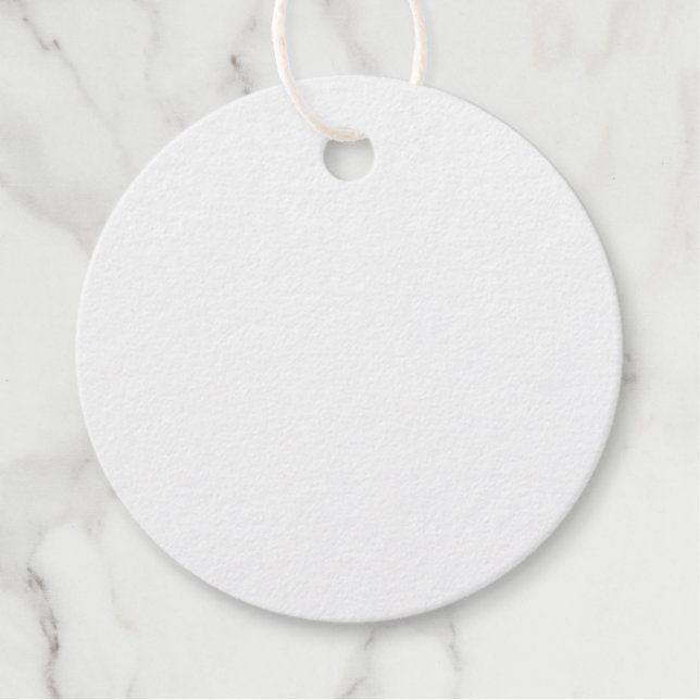 Foil Favor Tag (Front)