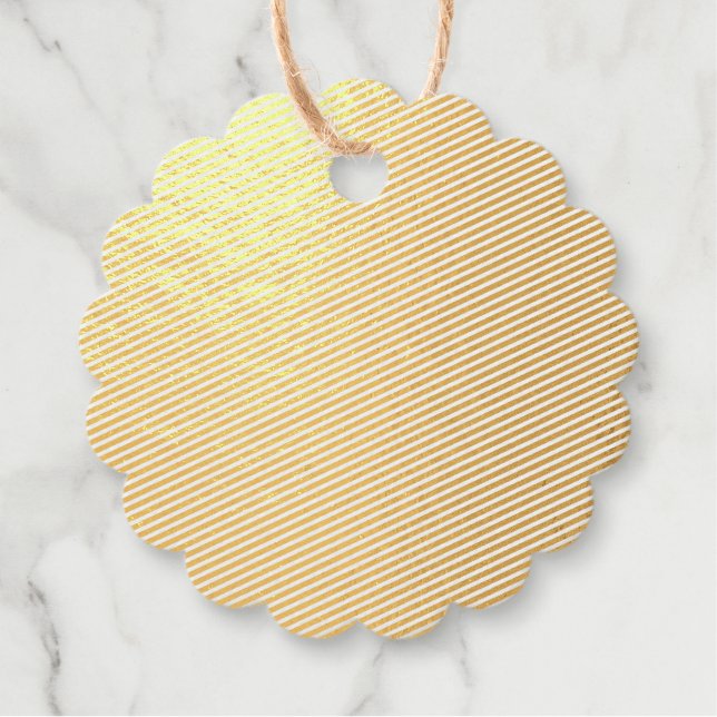 Foil Favor Tag (Front)