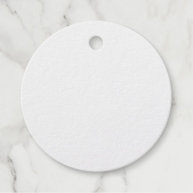 Foil Favor Tag (Front)