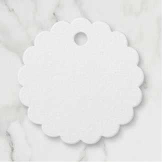 Foil Favor Tag