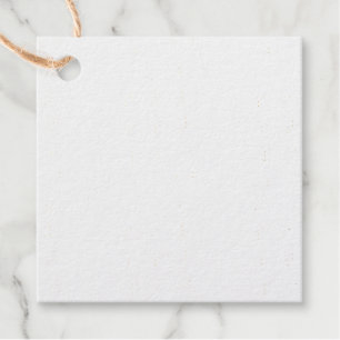 Foil Favor Tag
