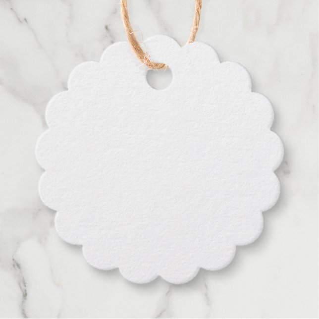Foil Favor Tag (Front)