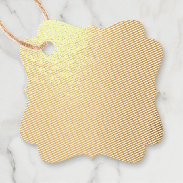 Foil Favor Tag (Front)